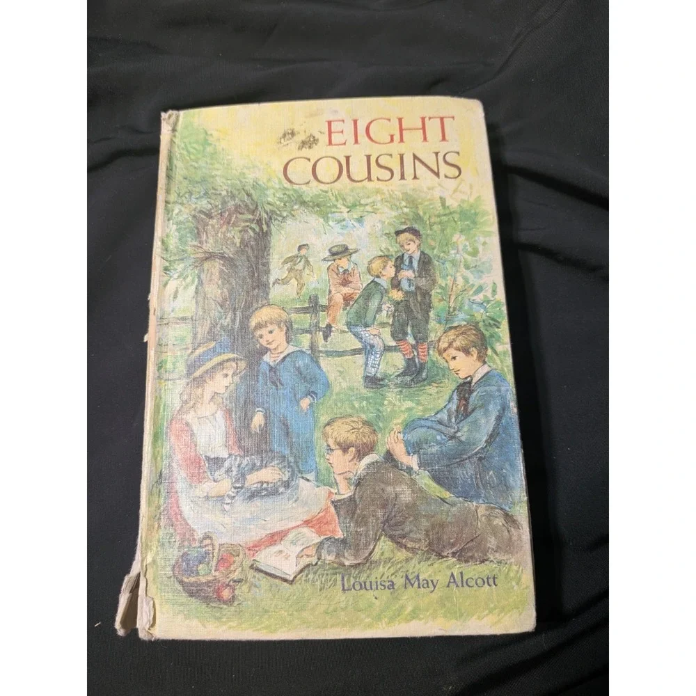 Vintage 1965‎ Eight Cousins Louisa May Alcott Whitman Classics